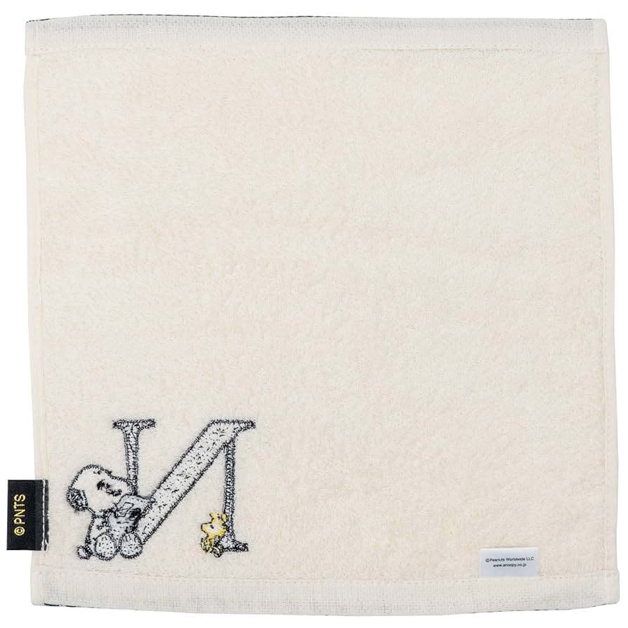 スヌーピー  ハンドタオル スヌーピー PEANUTS ハンドタオル アランニット